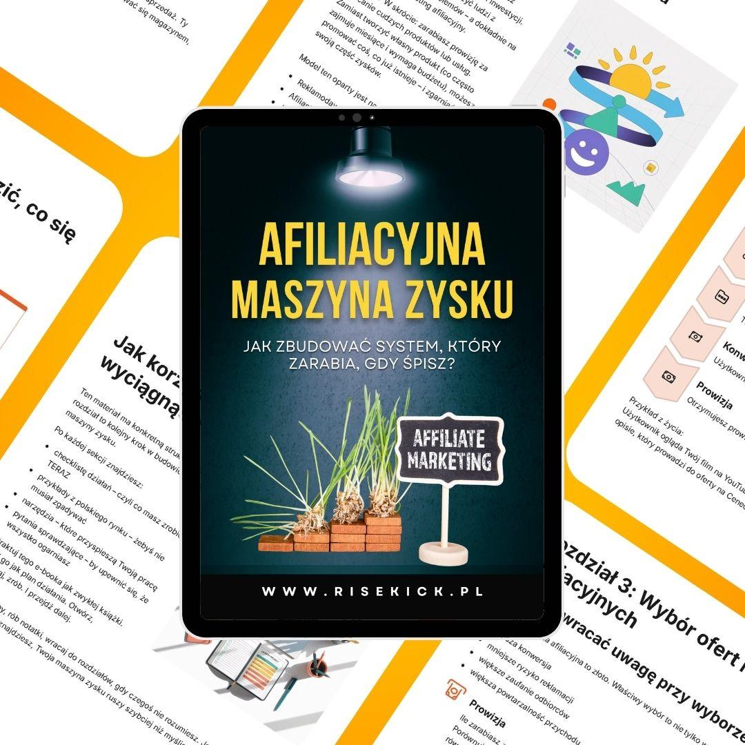 Afiliacyjna Maszyna Zysku: Jak zbudować system, który zarabia, gdy śpisz