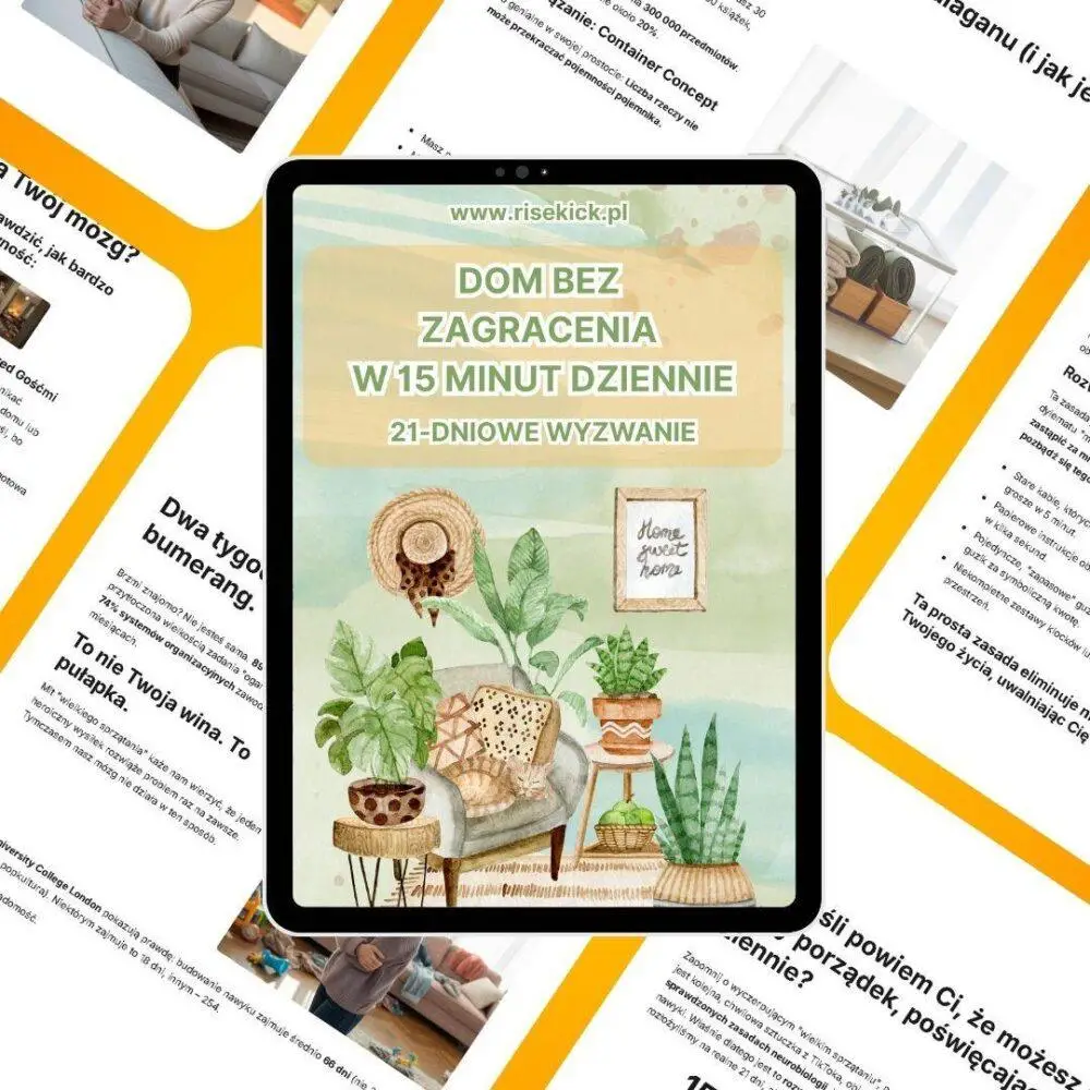 Dom Bez Zagracenia W 15 Minut Dziennie – 21-dniowe Wyzwanie