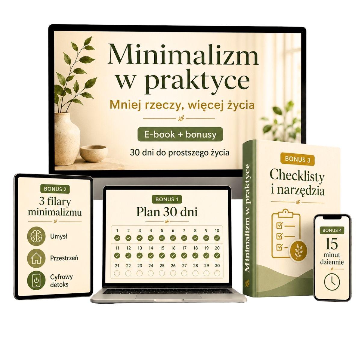 Minimalizm w praktyce – mniej rzeczy, więcej życia