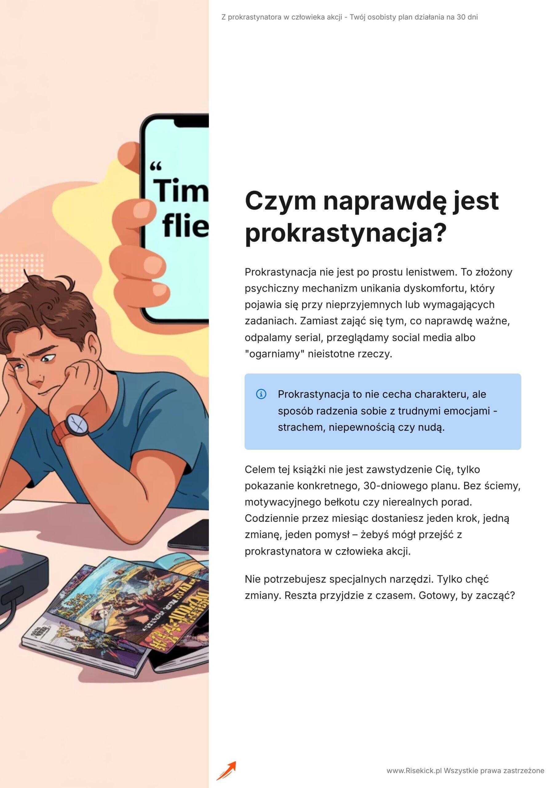 Z prokrastynatora w człowieka akcji – Twój osobisty plan działania na 30 dni