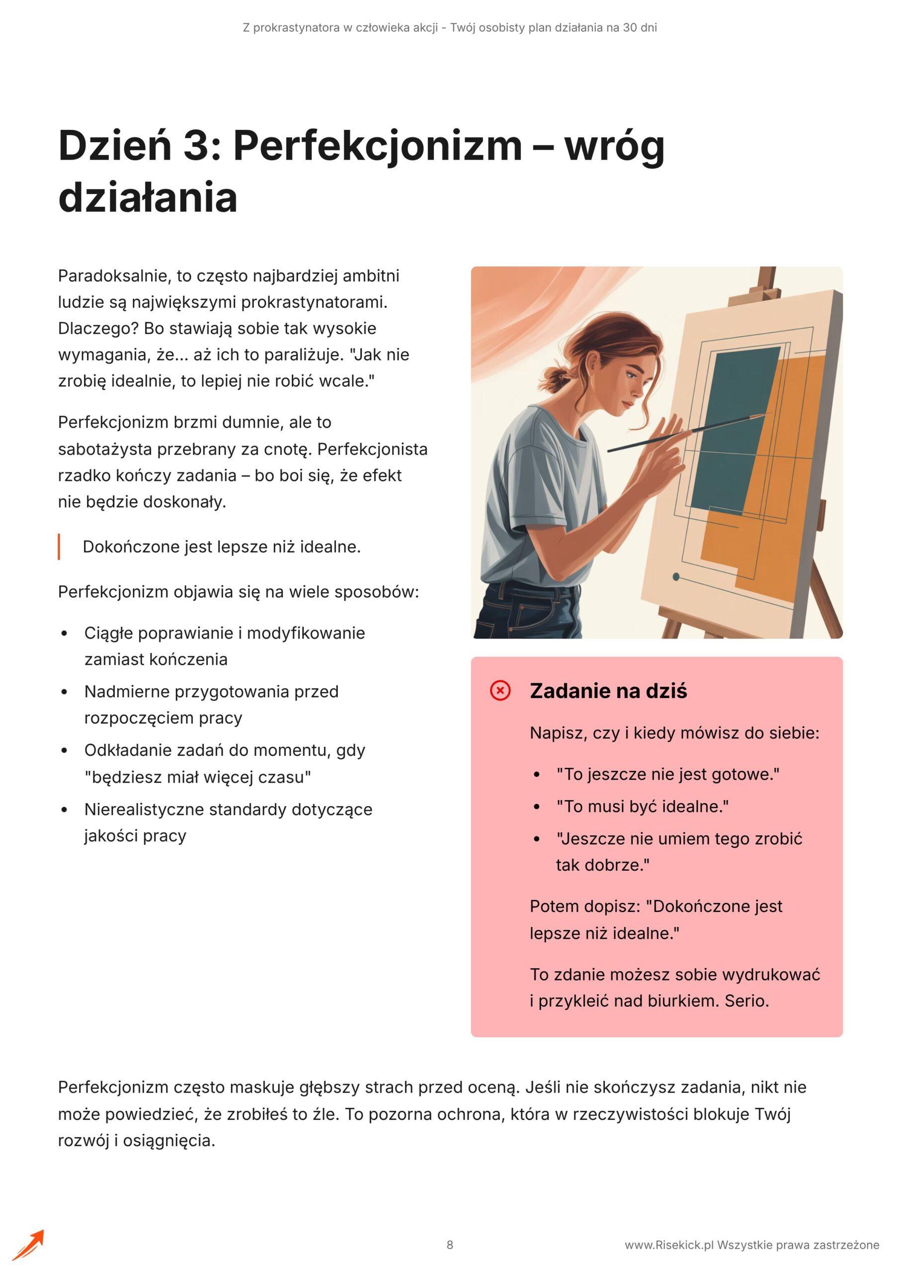 Z prokrastynatora w człowieka akcji – Twój osobisty plan działania na 30 dni