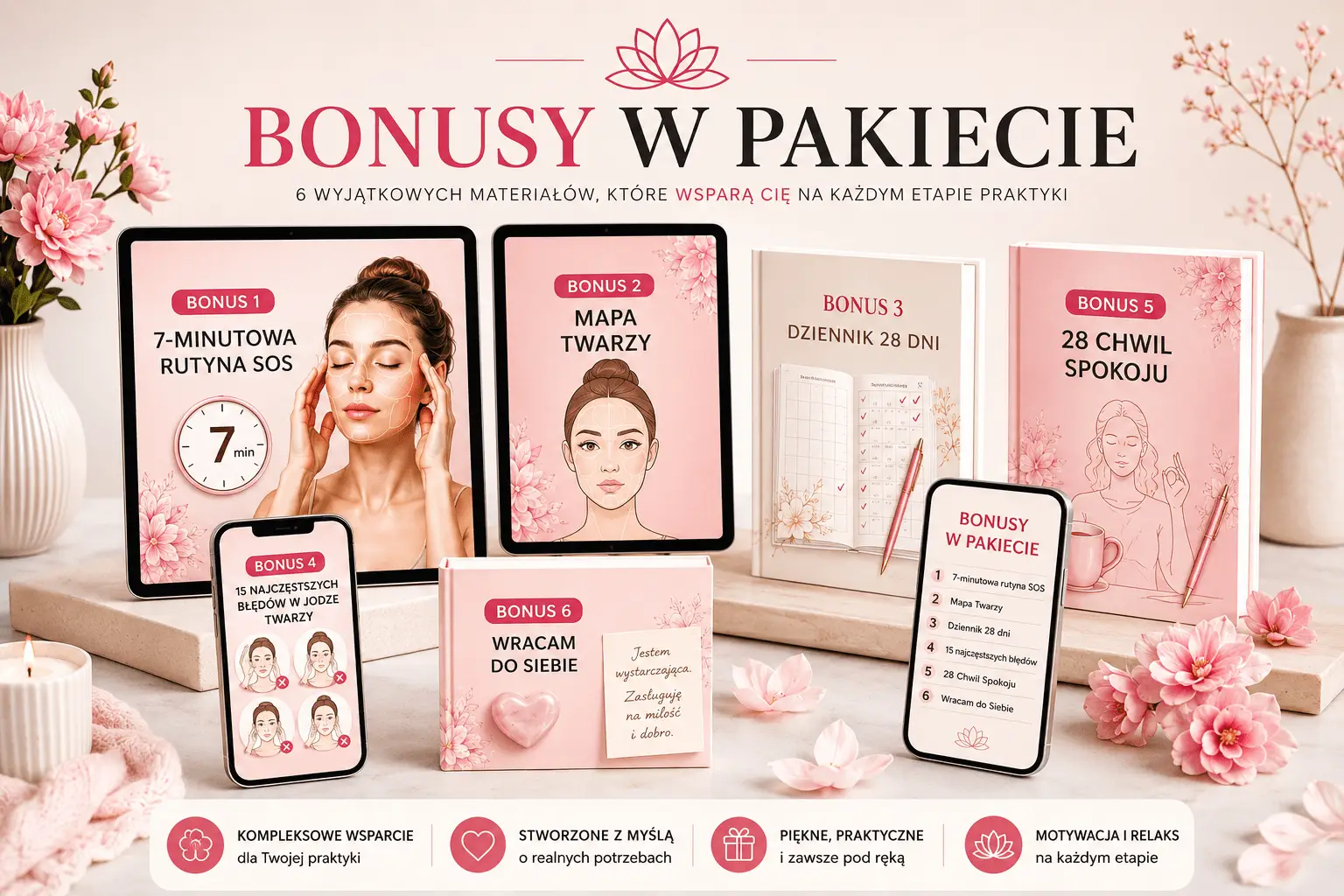 Joga Twarzy Bonusy W Pakiecie