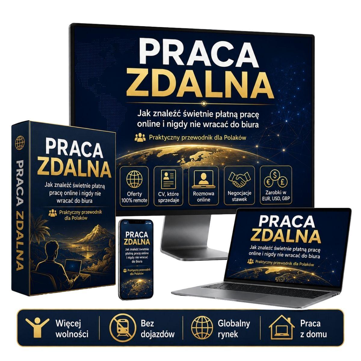 Praca zdalna: Jak znaleźć świetnie płatną pracę online i nigdy nie wracać do biura