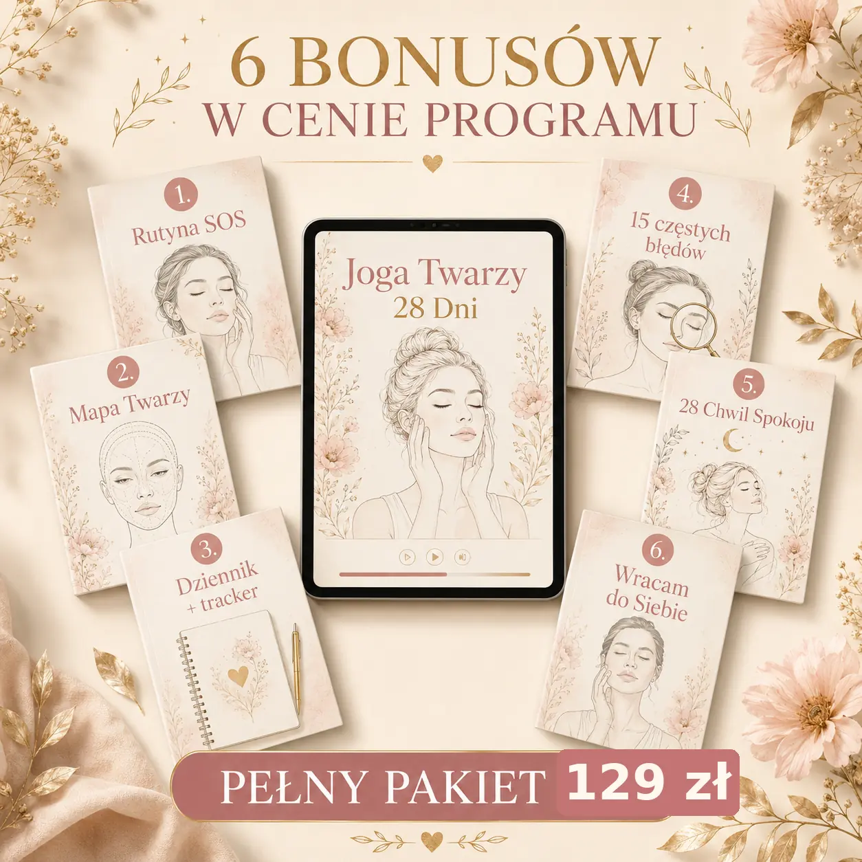 Materiały PDF i bonusy programu Joga Twarzy